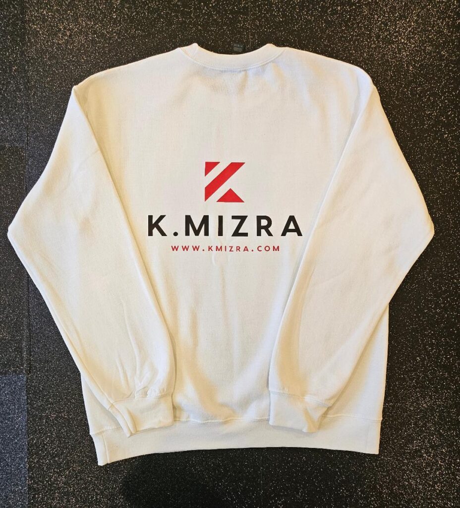 white sweat back
